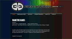 Desktop Screenshot of diametricgames.com