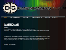 Tablet Screenshot of diametricgames.com